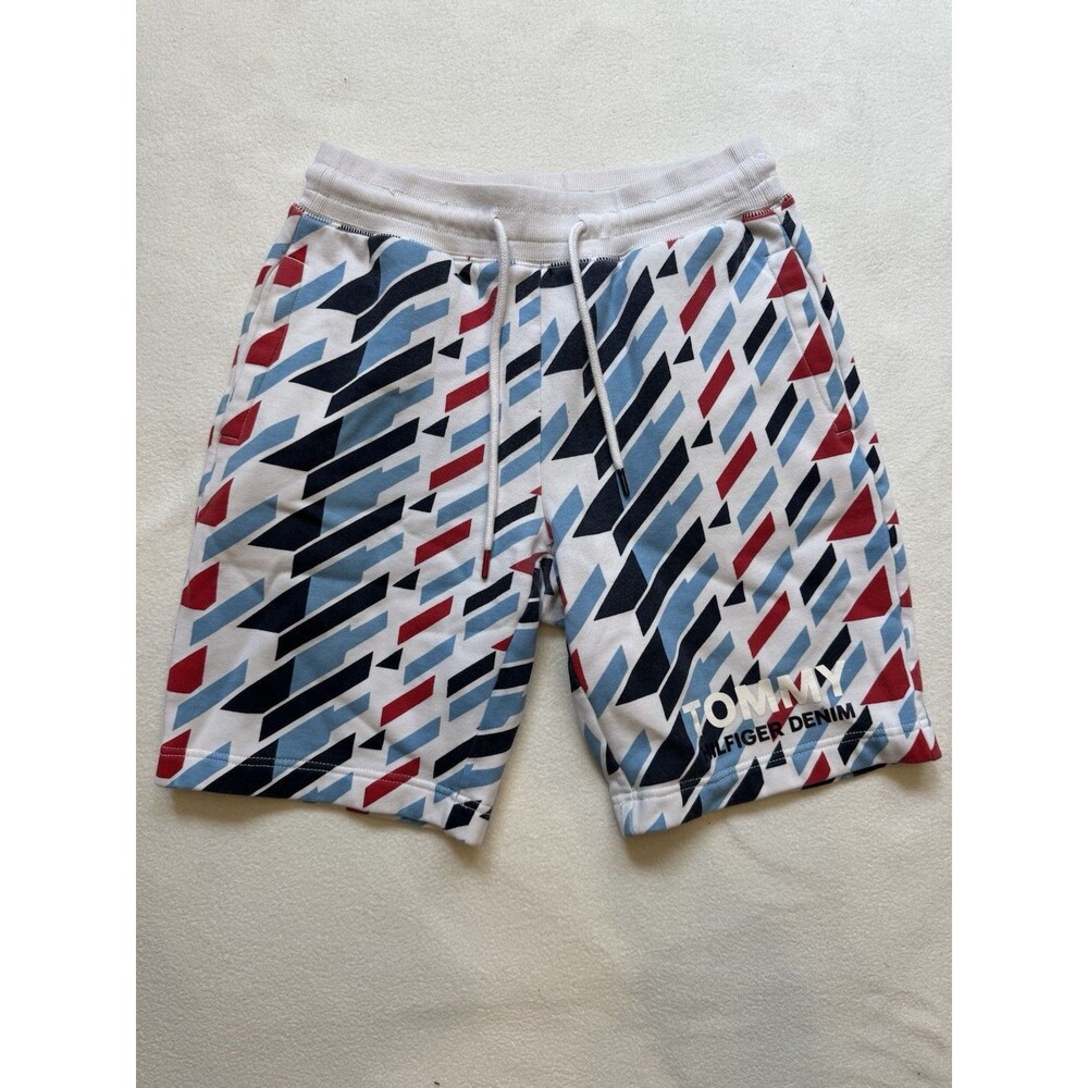 Tommy Hilfiger Fleece Shorts Sz XS Pattern